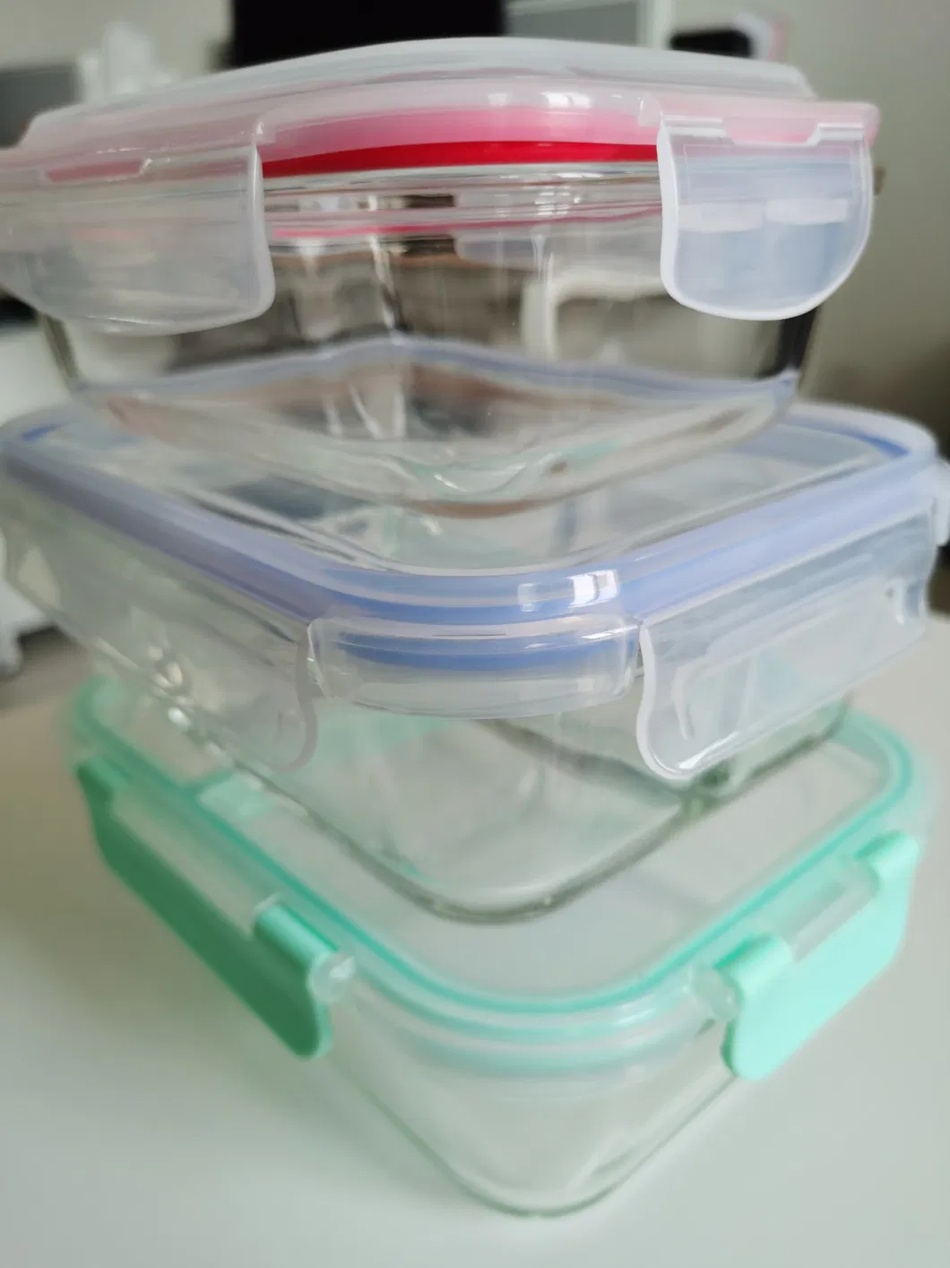 Borosilicate Glass Meal Prep Containers for Food Storage