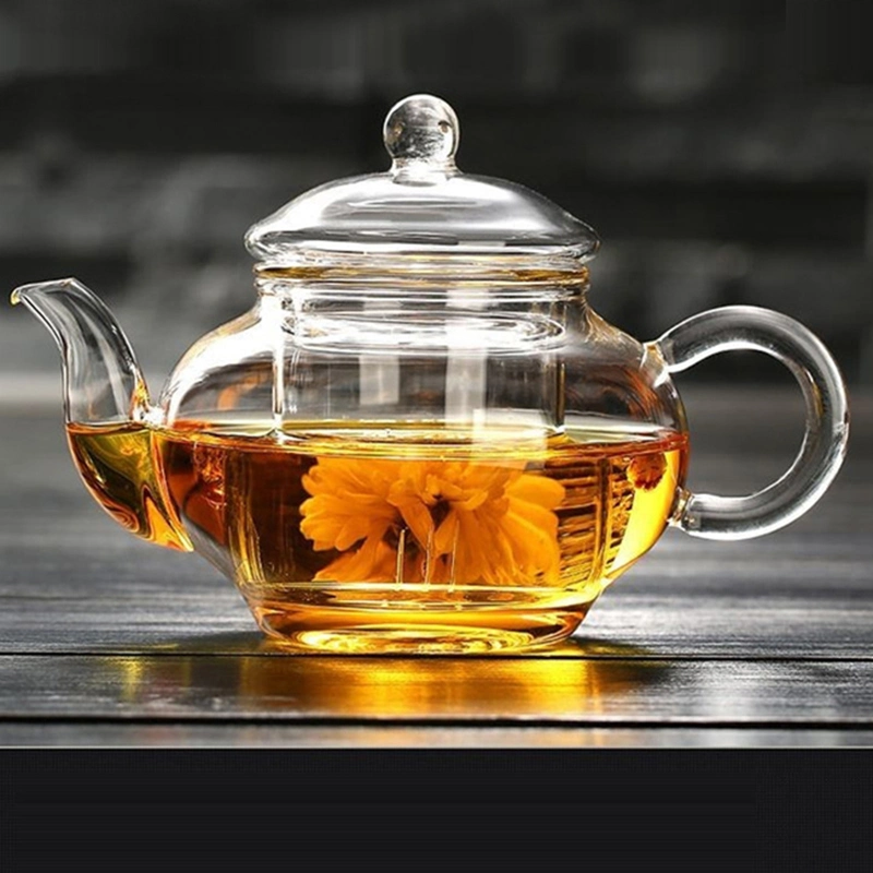 200ml Mini Small High Borosilicate Glass Teapot Set Kettle Glass Tea Pot