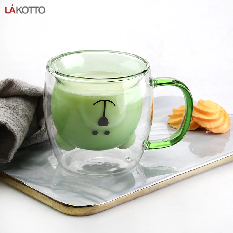 High Borosilicate Double Wall Lakotto Drinking Glass Coffee Cup Glassware with Quality