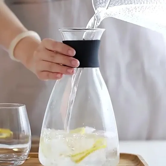 Glass Cup Glassware Set Borosilicate Glass Juice Jug Beer Water Pot 