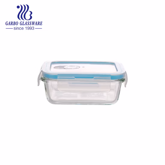 High Borosilicate Glass Food Storage Container with Locking Lid