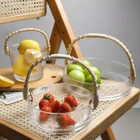 Glass Bowls with Lid Glass Bowl Set High Borosilicate Glass Bakeware Set 