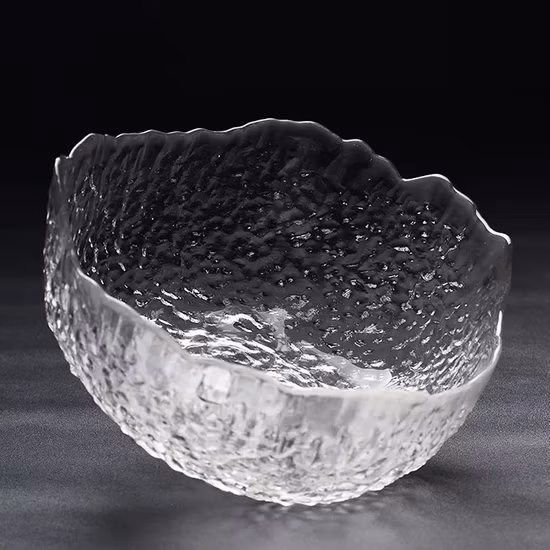 Microwavable Dinnerware 1200ml Big High Borosilicate Glass Bowl Salad Bowl
