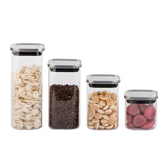 750ml 1150ml 1550ml 1920ml High Clear Borosilicate Glass Jar/Borosilicate Glassware/Borosilicate Glass Container 