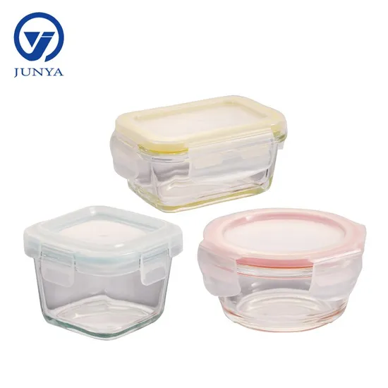 Premium Borosilicate Glass Baby Food Storage Containers for Safe Feeding 