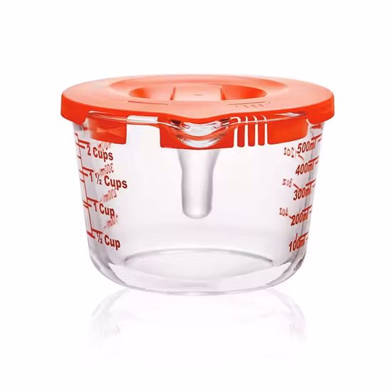 Borosilicate Glass Baking Measuring Cups Set Measuring Jug for Cooking