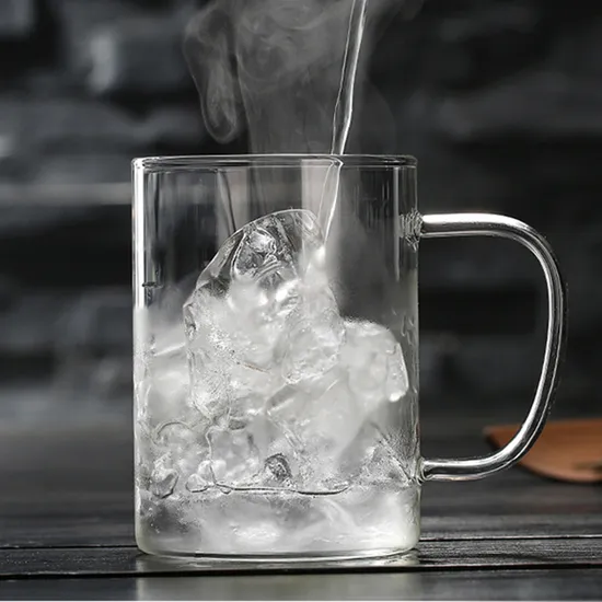 Professional Double Wall Borosilicate Glass Coffee Tea Cups Mugs Clear Glass Drinking Water Bottle Glassware 