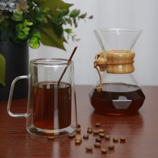 Borosilicate Cup with Scale Handle for Baking Kitchen Gadgets Baking Tools Glass Measuring with Scale High Bl18206